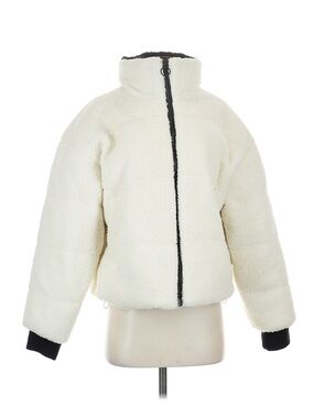 NWOT NVLT Cream Sherpa Zip-Up Jacket size S